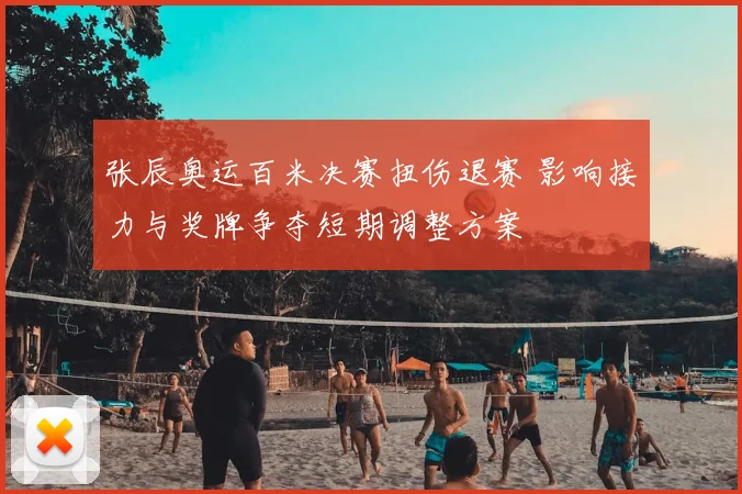 张辰奥运百米决赛扭伤退赛 影响接力与奖牌争夺短期调整方案